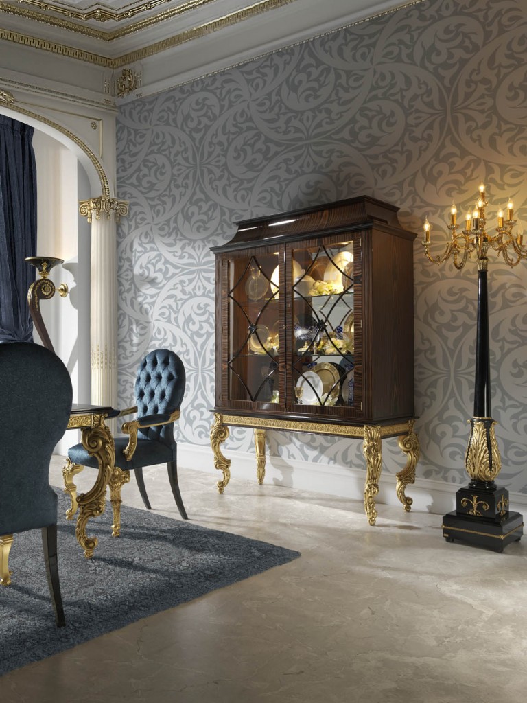 vitrina clasica detalles