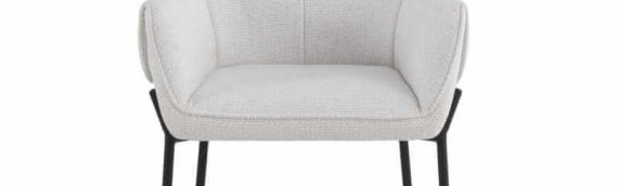 SILLON TAPIZADA CHENILLA