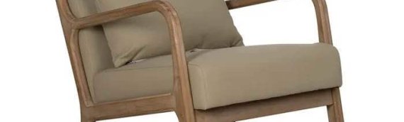 UPHOLSTERED ROCKING ARMCHAIR