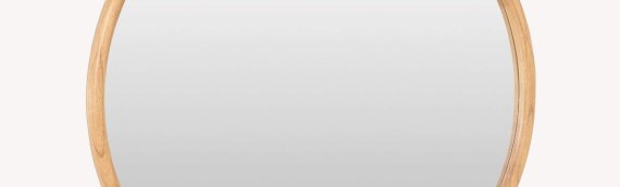 ESPEJO REDONDO NATURAL