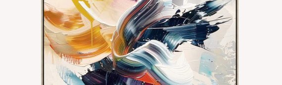 ABSTRACT OIL PAINTING