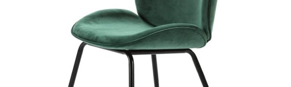 GREEN UPHOLSTERED CHAIR